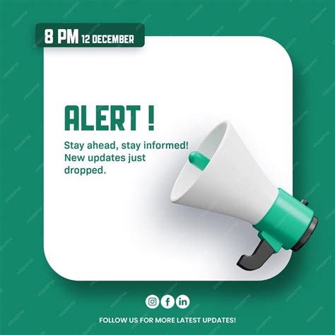 Social media announcement post | Premium PSD