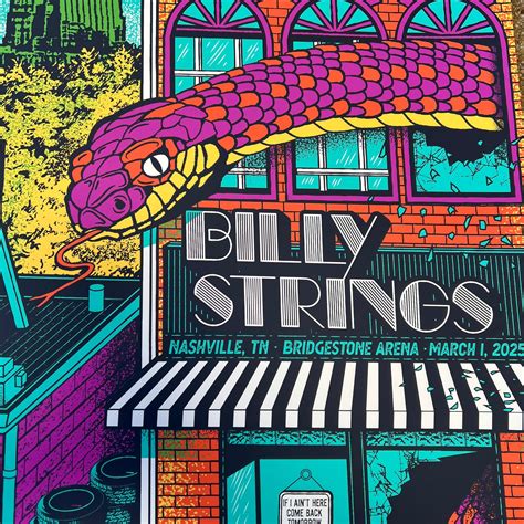 Billy Strings - Nashville 2025 (Matching Numbered Cut Set) - Status ...