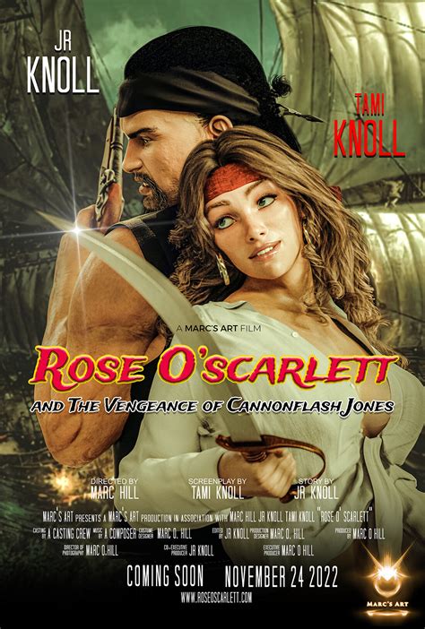 ArtStation - Movie Poster for Rose O'Scarlett