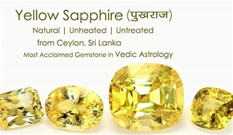 DeepMines 9.25 Carat Pushkaraj Ratna Natural Yellow Sapphire Stone ...