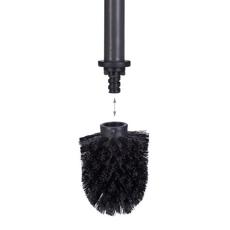 Toilet Brush Head Replacement Set of 5 Bathroom Brushes Inner Thread 9 ...