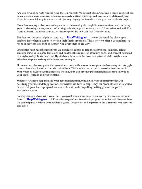 Image result for Thesis Proposal Example