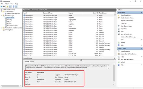 Image result for System Event Log