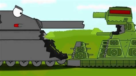 坦克世界欢乐动画：kv44 vs 巨鼠