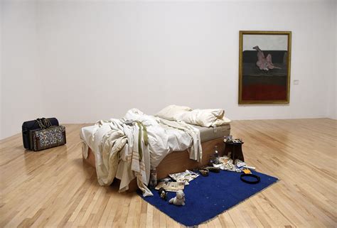 Artist Tracey Emin Bed