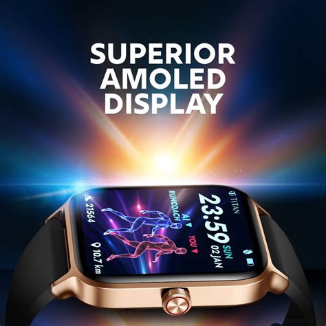 Buy Online Titan Traveller with 4.52 cm AMOLED Display, BT Calling ...