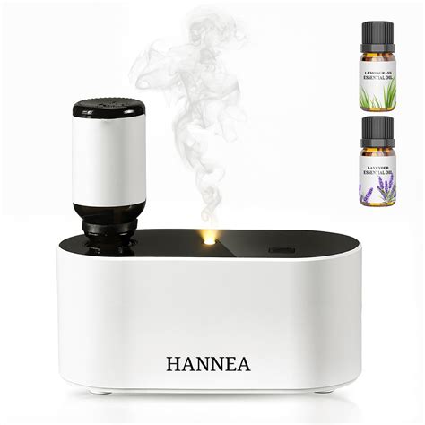 HANNEA® Waterless Oil Diffusers for Home Smart Timered Aromatherapy ...