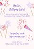 Customizable Invitation Card Design for Freshers Party - Canva