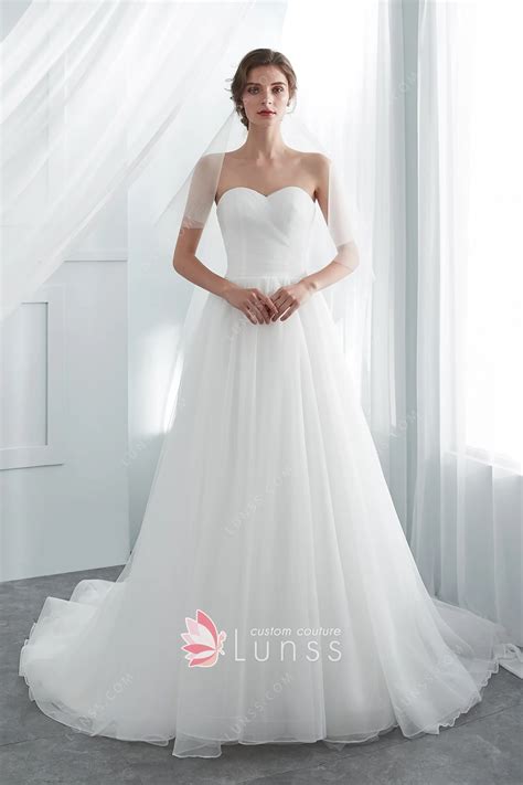 Sweetheart A Line Wedding Gown