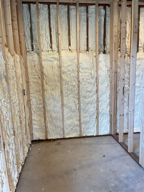 Wall Insulation with Spray Foam
