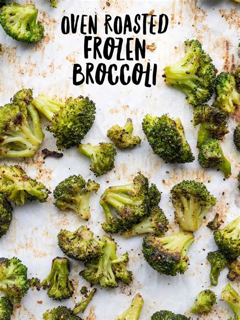 Oven Roasted Frozen Broccoli - Easy Side Dish - Budget Bytes