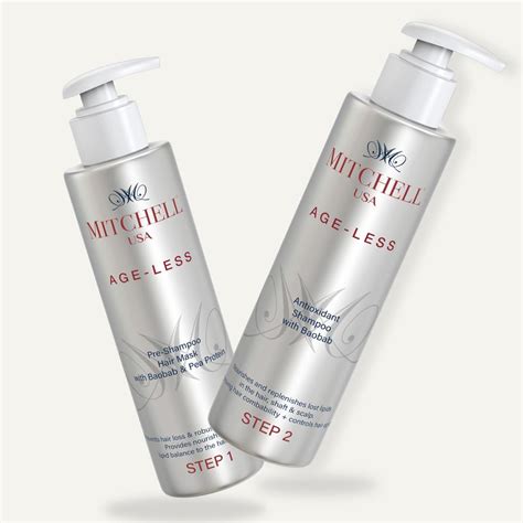 Buy MITCHELL USA Age-Less HAIR WASH REGIMEN (Pre Mask + Post Shampoo ...