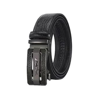 Buy ECOMISTIQ 4xMen's Belt Metal Buckle Work Belt for Shirt Wedding ...