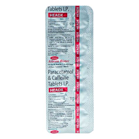 Headx Tablet | Uses, Side Effects, Price | Apollo Pharmacy