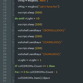 VBS Code 的图像结果