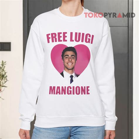 Free Luigi Mangione Shirt - TokoPyramid