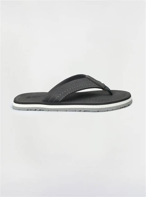 Buy Men Textured V-Strap Slippers Online at just Rs. 499.0 ...