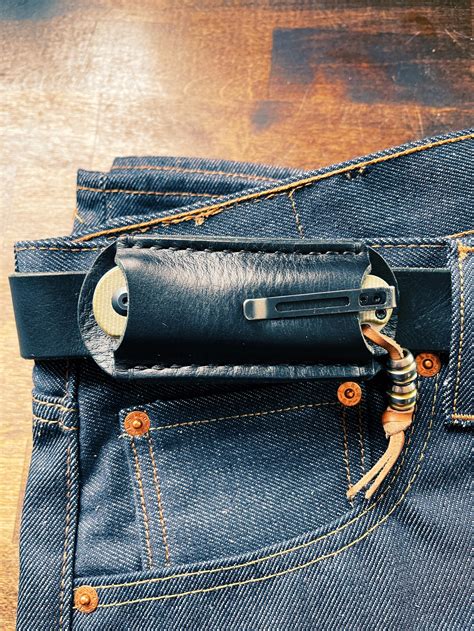 Knife Sheath Belt Sheath Horizontal Knife Sheath Leather - Etsy