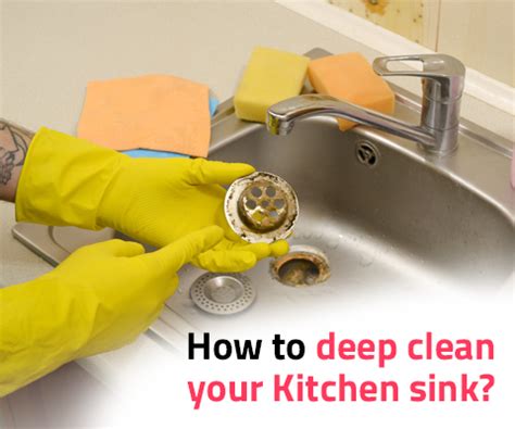 How to Deep Clean Your Kitchen Sink? - Cleanpro