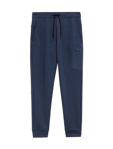 Buy Cuffed Zip Pocket Sports Joggers at Marks & Spencer