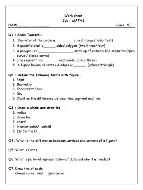 Image result for Class 6 Geometry Working Model