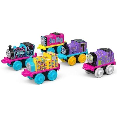 Buy Thomas & Friends MINIS Toy Trains with Glow-in-The-Dark Features ...