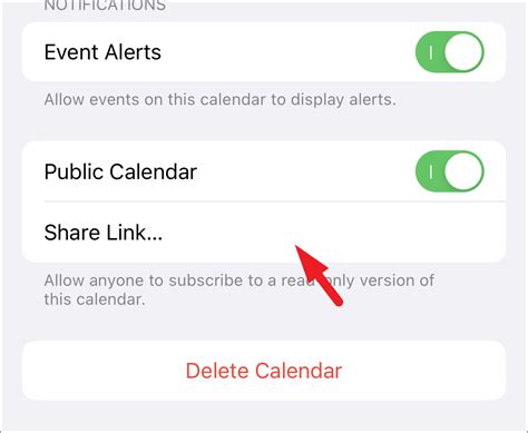 How to Share Calendar on iPhone