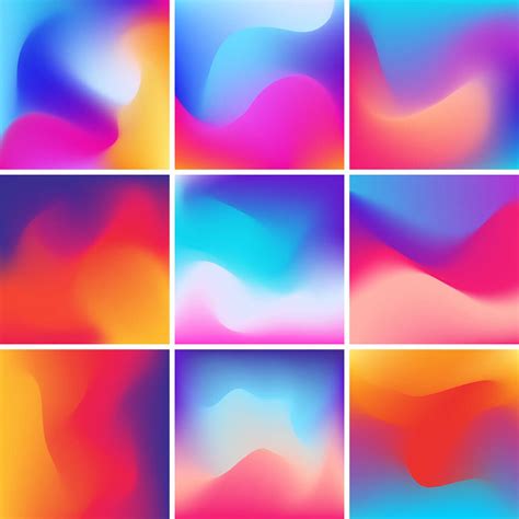 Free Gradient Abstract Textures | Mockuptree