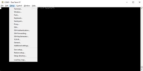 Tera Term Windows 1.0 的图像结果