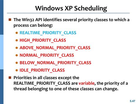 Image result for Process Scheduling Windows XP