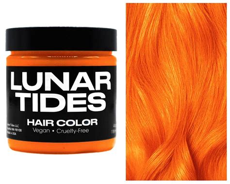 Buy Solar Flare, semi permanent hair dye orange - 118 ml - Lunar Tides ...