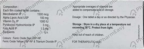Nurokind D3 Strip Of 10 Tablets: Uses, Side Effects, Price & Dosage ...