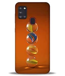 Silence Samsung Galaxy A21S Designer Printed Mobile Hard Back Case ...