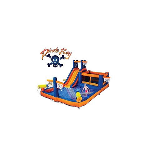 Blast Zone Pirate Bay - Inflatable Water Park with India | Ubuy
