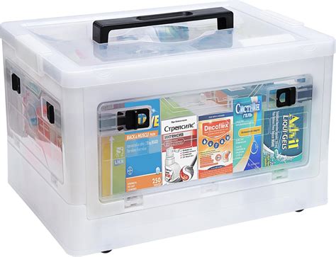Extra Large Medicine Storage Box with Handles, First Botswana | Ubuy