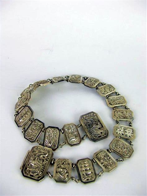 A Chinese silver belt, early… - Important Chinese Art and a Private ...