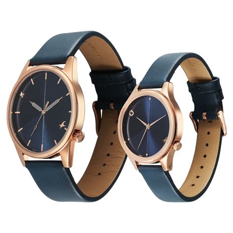Buy Online Fastrack Mixmatched Quartz Analog Blue Dial With Blue ...