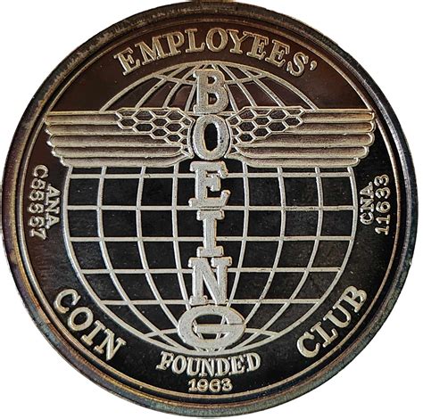 Boeing Employees Coin Club (E3A AWACS) - United States – Numista