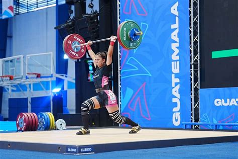 Sofía Alemán brilla con oro y dos platas en levantamiento de pesas ...