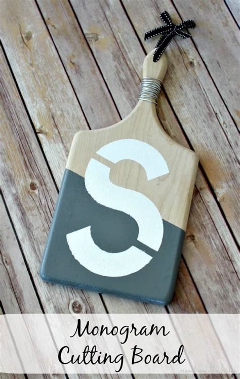 10 Clever And Crafty Monogram Projects You Can Do This Weekend