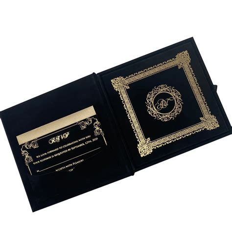 Royal Elegance Wedding Invitation Box – Upani