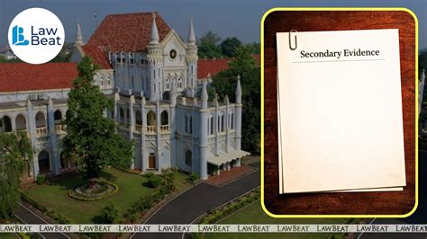 Madhya Pradesh High Court Refuses Secondary Evidence Plea, Says ...