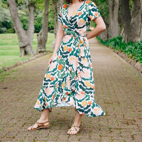 Summer Wrap Dress