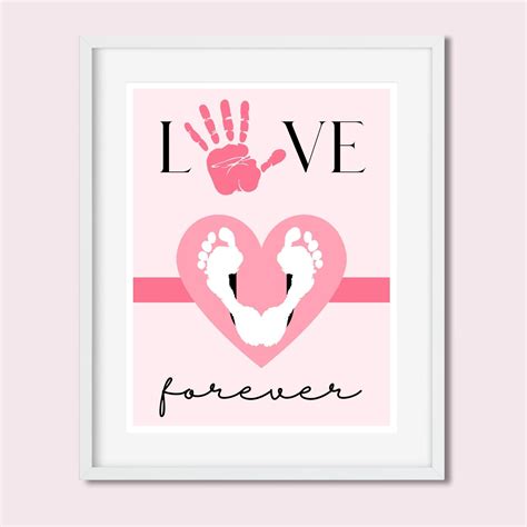 Handprint Heart Template