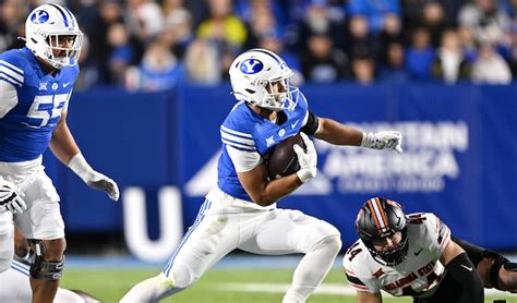 BYU football: Cougars stun Oklahoma State 38-35 – Deseret News