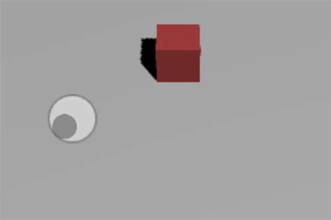 Unity Mobile Controls Tutorial 的图像结果