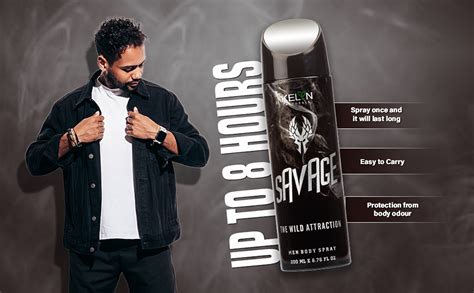 KELYN Men Long Lasting Deodorant Body Spray Luxury Perfume Gift Set For ...