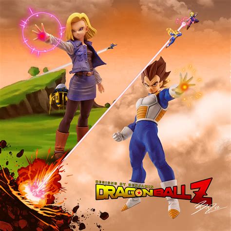 Image result for Android 18 Vs Vegeta
