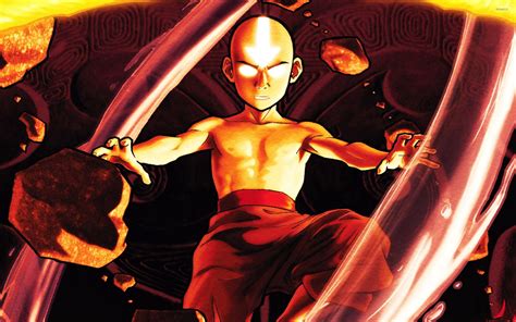 Avatar Aang Wallpapers - Top Free Avatar Aang Backgrounds - WallpaperAccess
