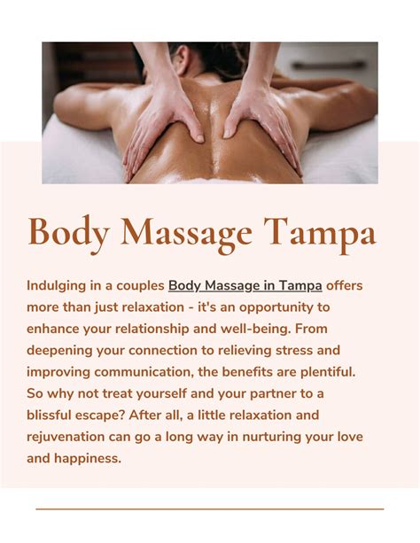 PPT - Romantic Retreat: Couples Massage in Tampa, Florida PowerPoint ...